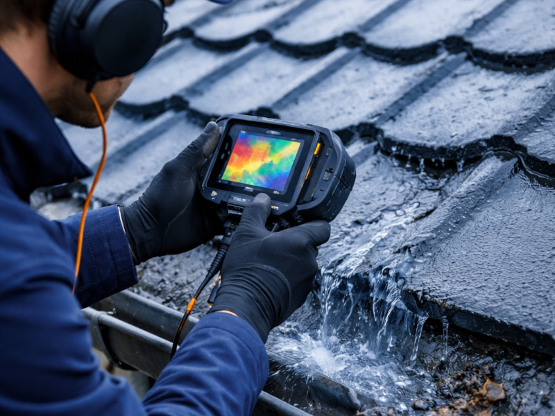 recherche de fuite toiture