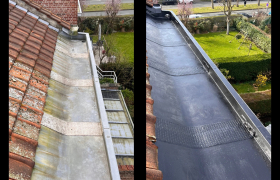 Nettoyage de gouttière